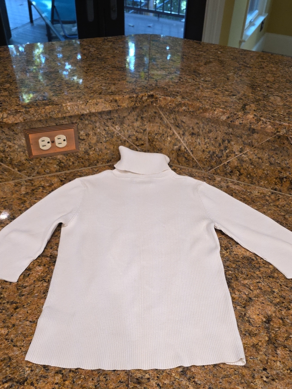 Lauren Ralph Lauren 3/4 Sleeve Turtleneck - SZ S - Picture 7 of 7